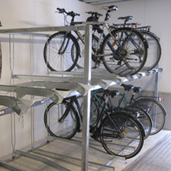 Two Tier Bike Rack.